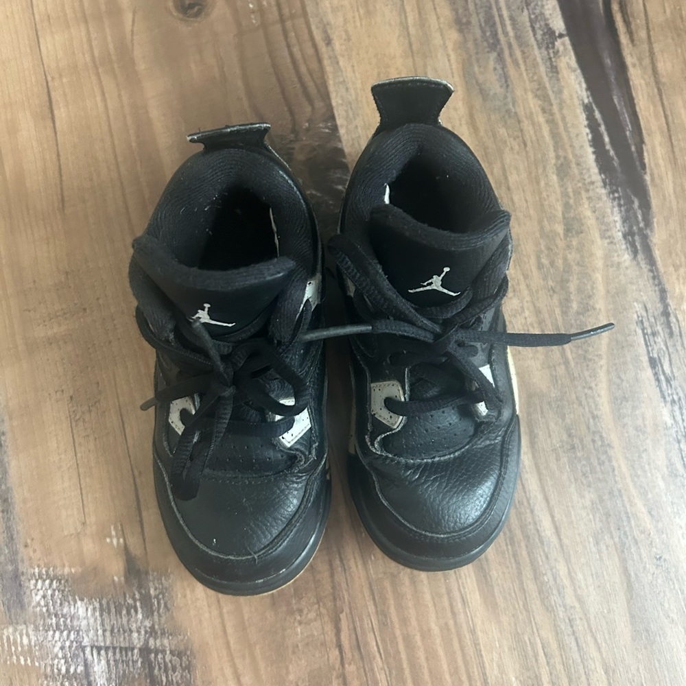 Kids Black Sneakers